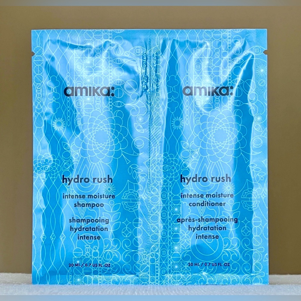 AMIKA HYDRO RUSH INTENSE MOISTURE SHAMPOO & CONDITIONER